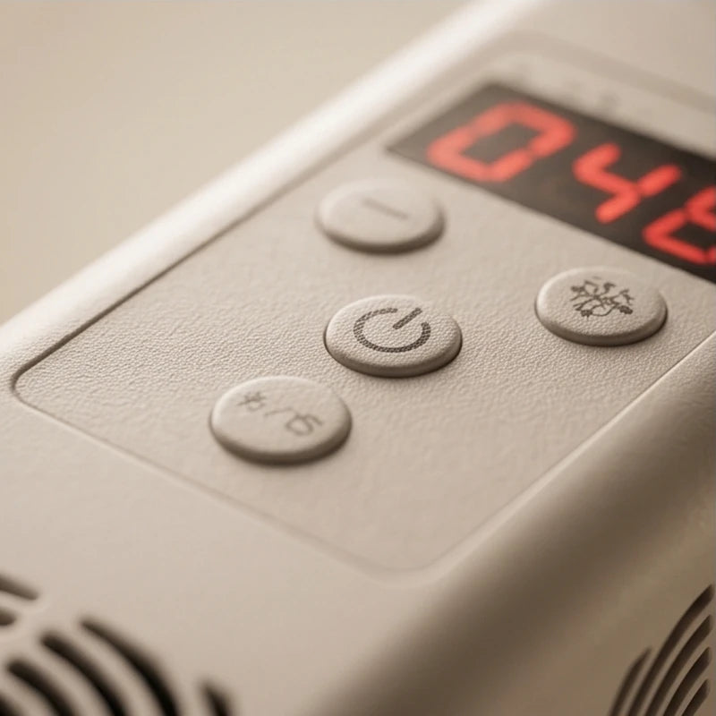 Orthura control panel detail